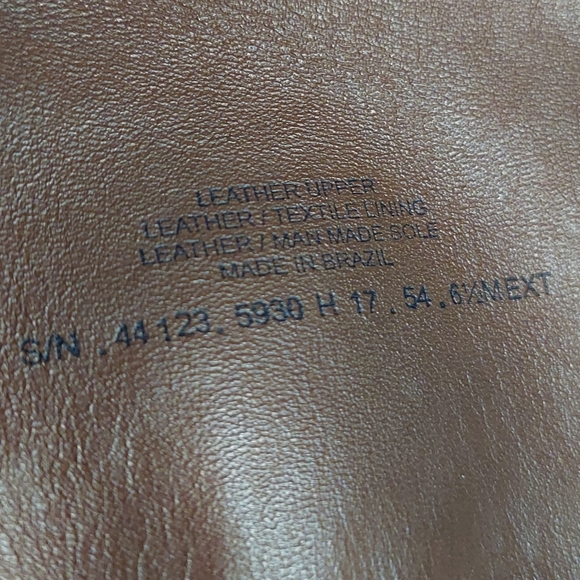 Tory Burch Jolie Brown Pebbled Leather Riding Boots - Picture 15 of 16